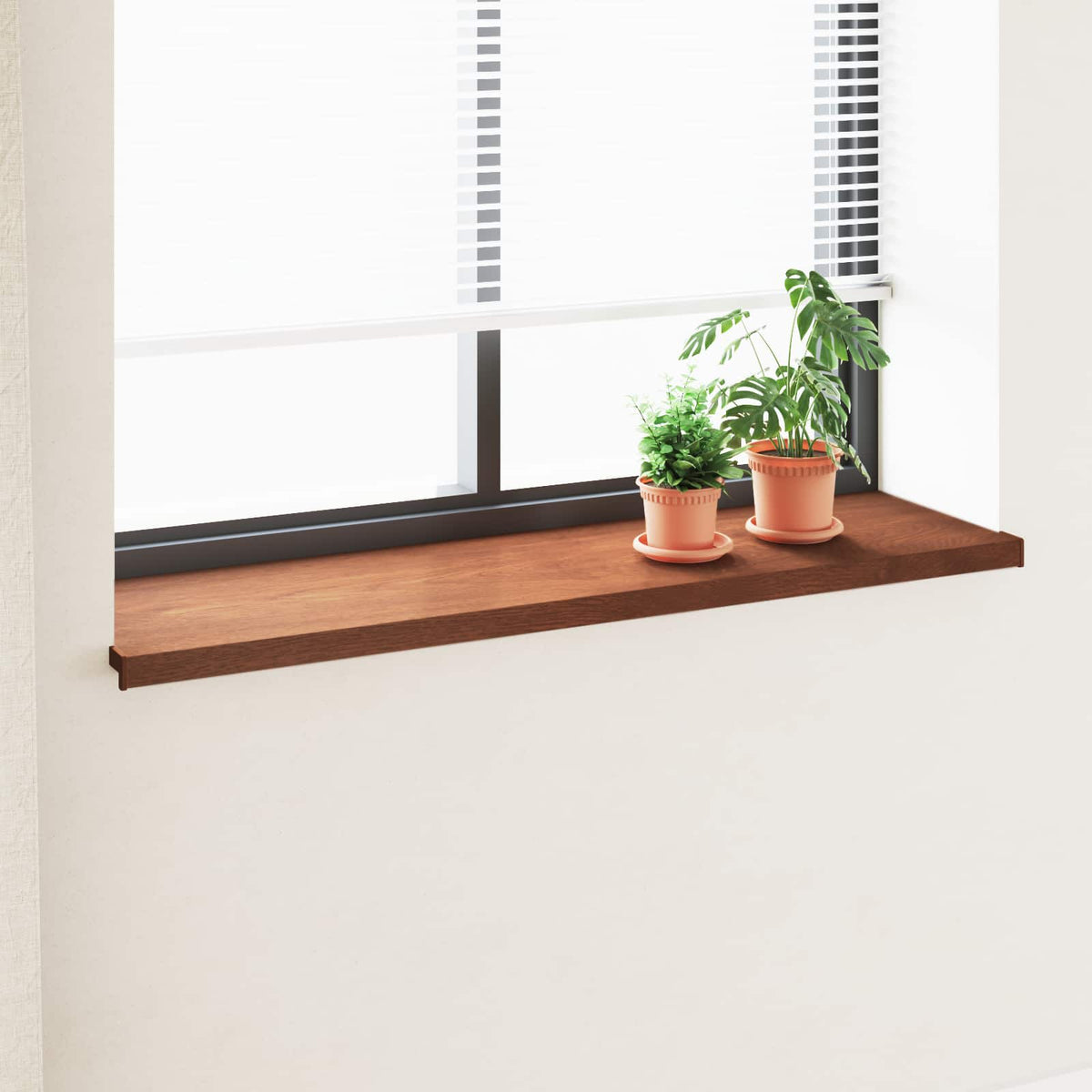Raamsokkel Bruin hout 120 x 40 x 4,5 cm PVC is nu te koop bij PeponiXL, paradijselijk wonen!