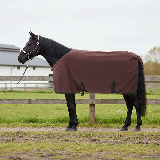 Paardendeken Volledig Donkerbruin 85 cm Polyester is nu te koop bij PeponiXL, paradijselijk wonen!