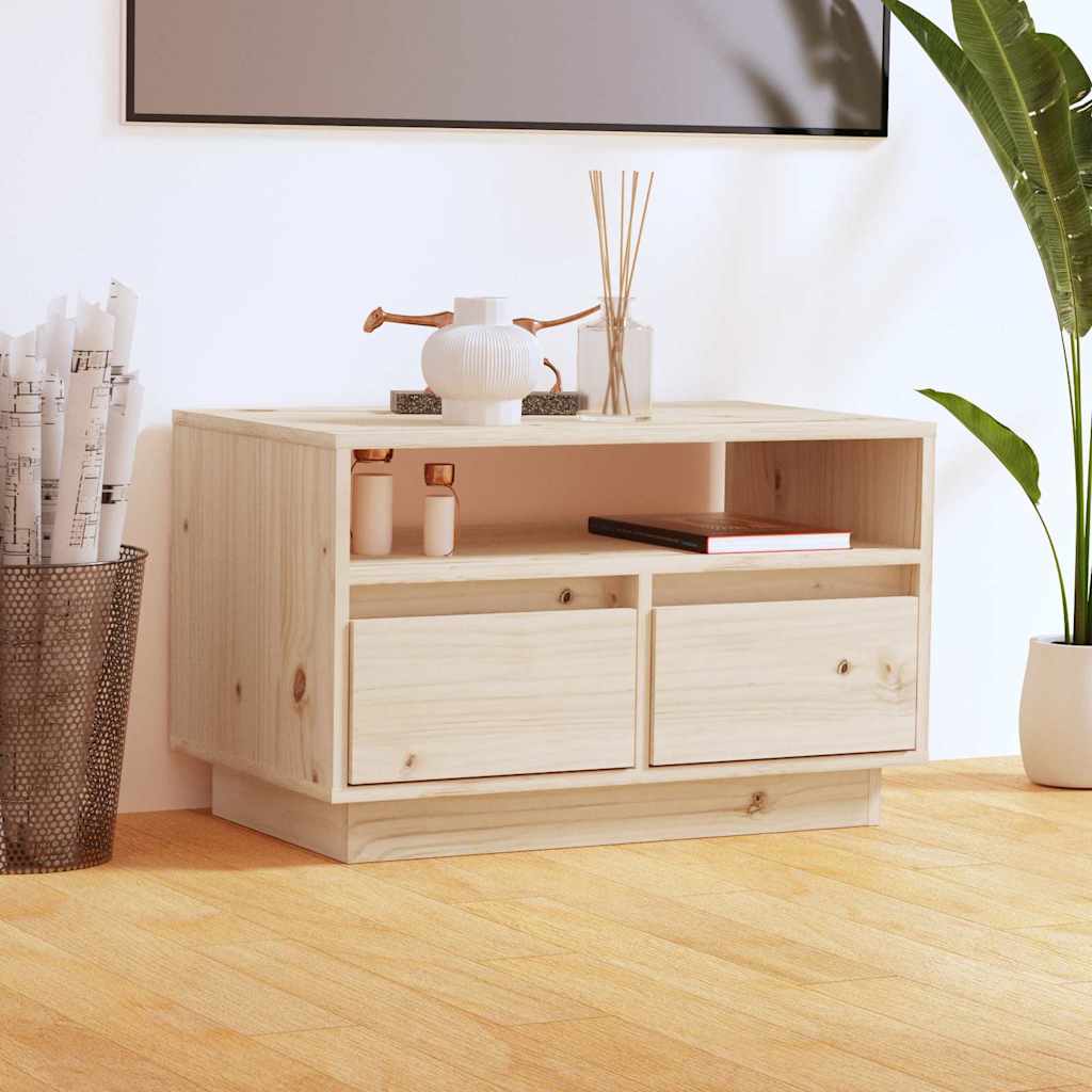 Tv-meubel 60x35x37 cm massief grenenhout is nu te koop bij PeponiXL, paradijselijk wonen!