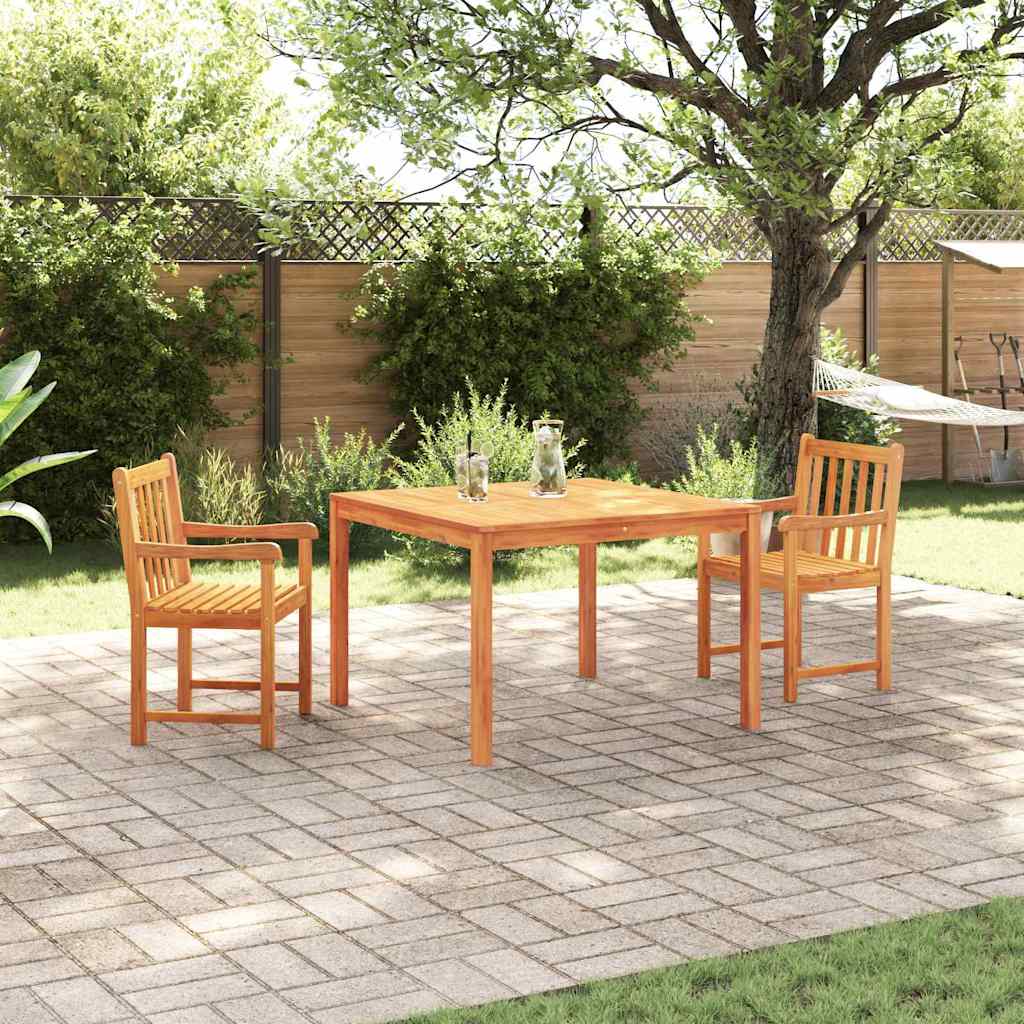 Tuin eettafelset 3 pcs Bruin Massief acaciahout is nu te koop bij PeponiXL, paradijselijk wonen!