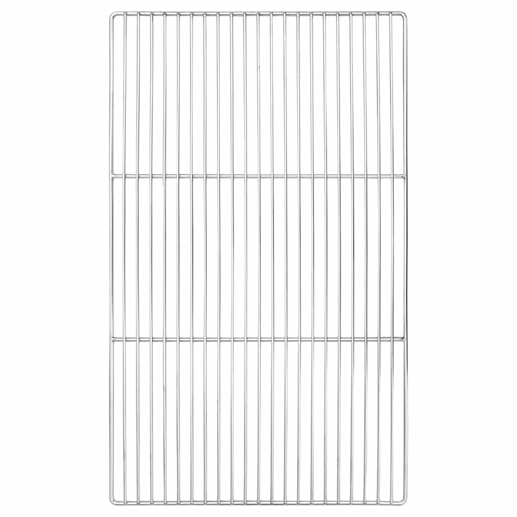 Grillrooster Zilver 67 x 40 cm Roestvrij staal is nu te koop bij PeponiXL, paradijselijk wonen!