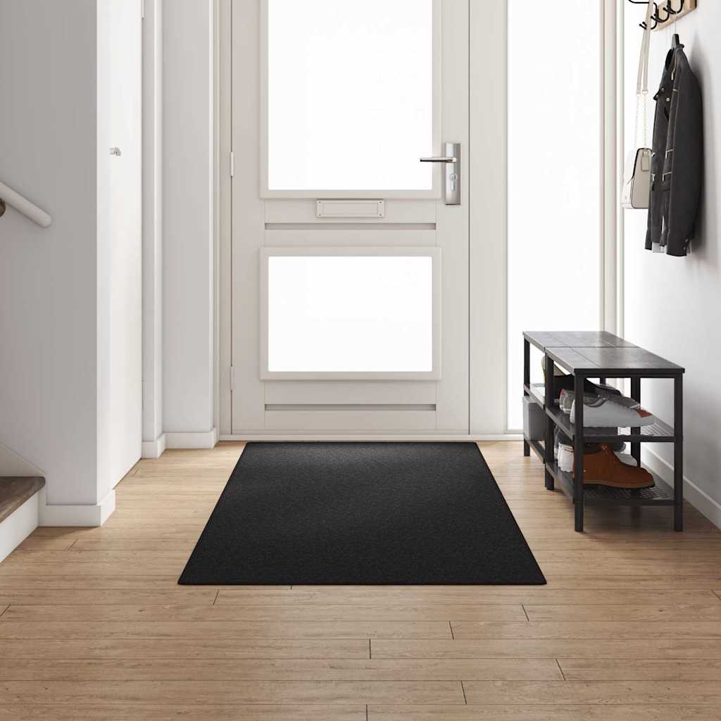 Tapijt Loper Antraciet 100 x 300 cm 100% Polypropyleen is nu te koop bij PeponiXL, paradijselijk wonen!