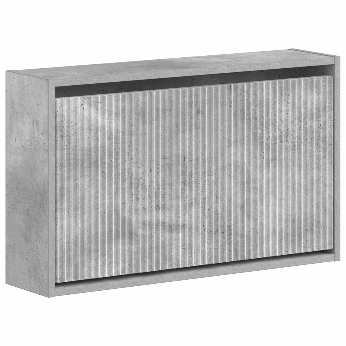 Wandgemonteerde Schoenkast ARNHEM 71 x 17 x 43 cm Bewerkt hout is nu te koop bij PeponiXL, paradijselijk wonen!