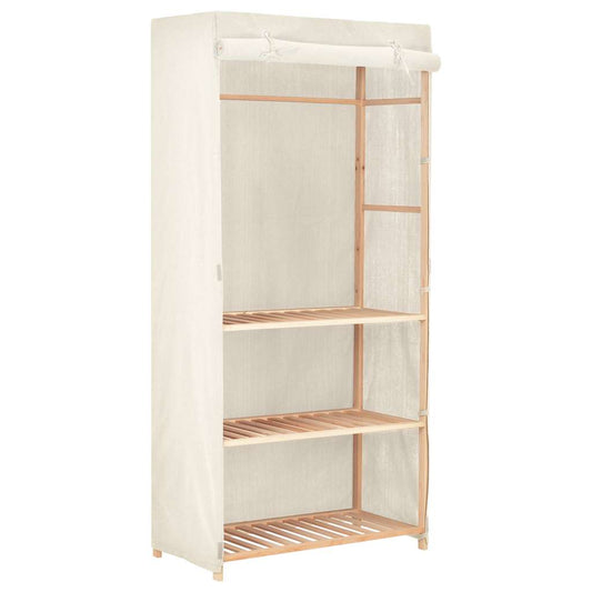 Kledingkast 3-laags 79x40x170 cm is nu te koop bij PeponiXL, paradijselijk wonen!