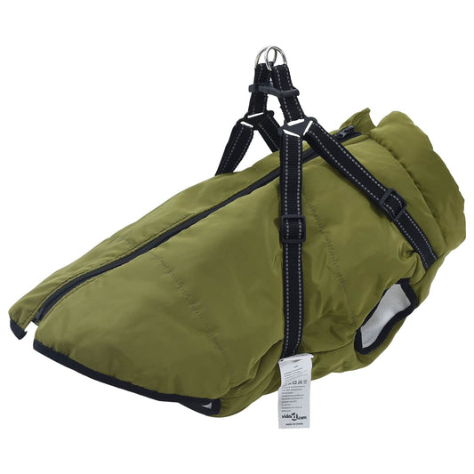 Hondenjas Legergroen L68 Fleece en polyester is nu te koop bij PeponiXL, paradijselijk wonen!