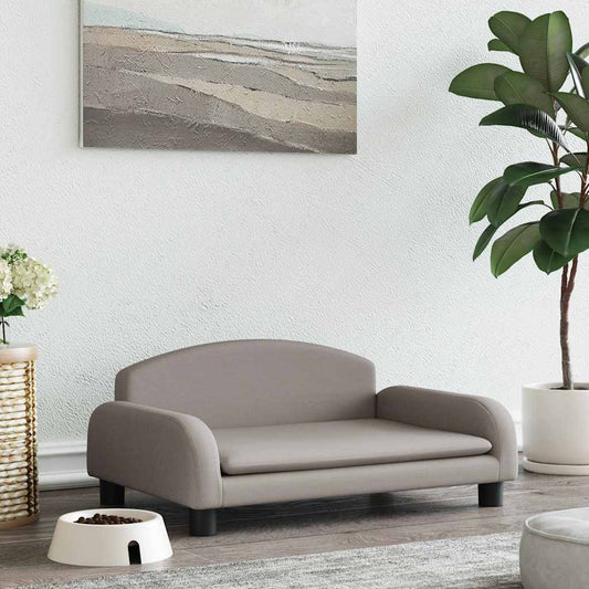 Hondenmand 70x45x30 cm stof taupe is nu te koop bij PeponiXL, paradijselijk wonen!