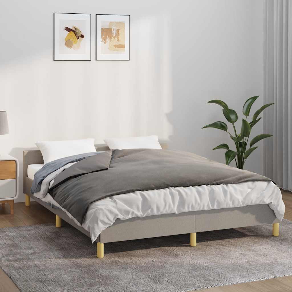 Verzwaringsdeken met hoes 140x200 cm 10 kg stof grijs is nu te koop bij PeponiXL, paradijselijk wonen!