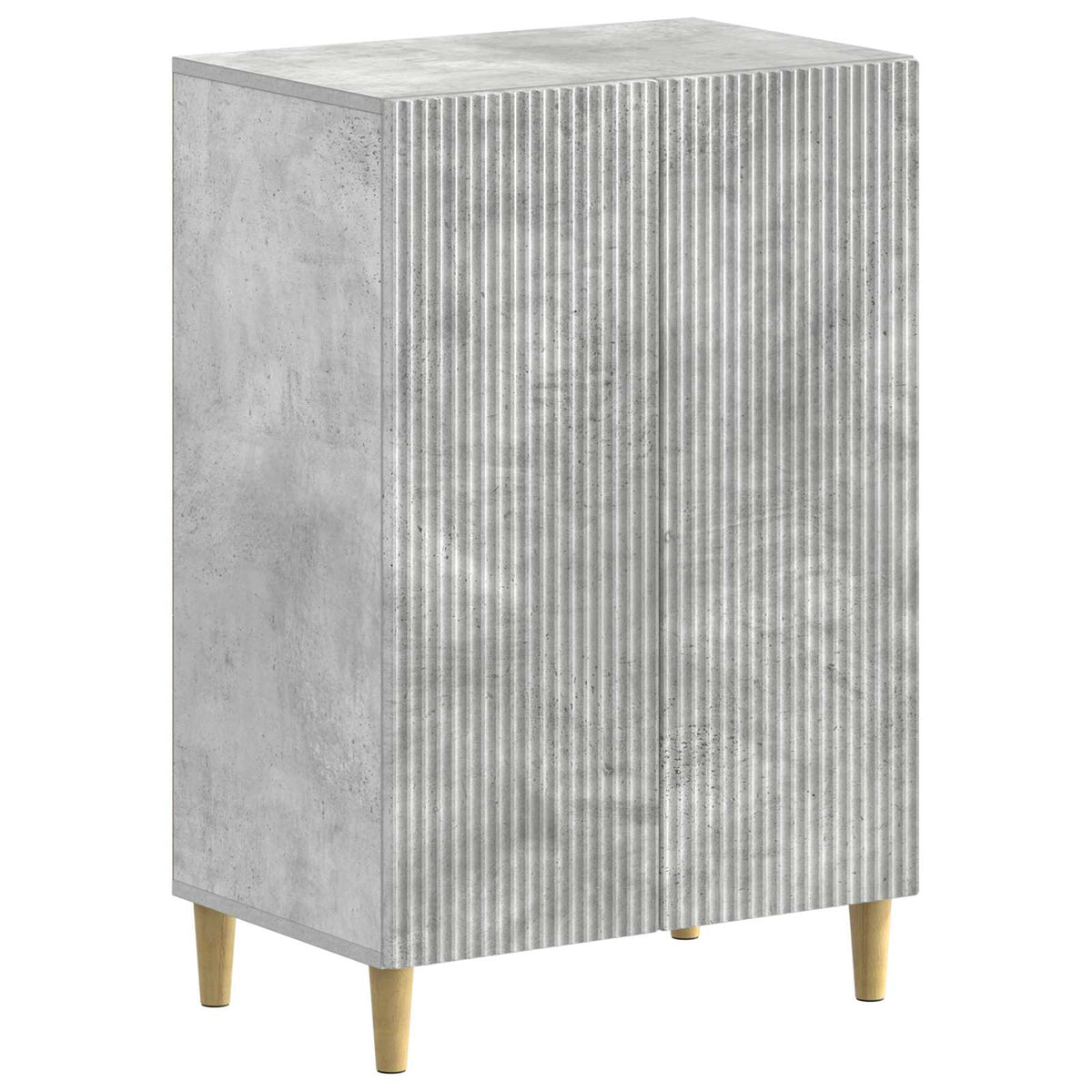 Schoenenkast ARNHEM 59,5 x 39,5 x 90 cm Bewerkt hout Betongrijs is nu te koop bij PeponiXL, paradijselijk wonen!