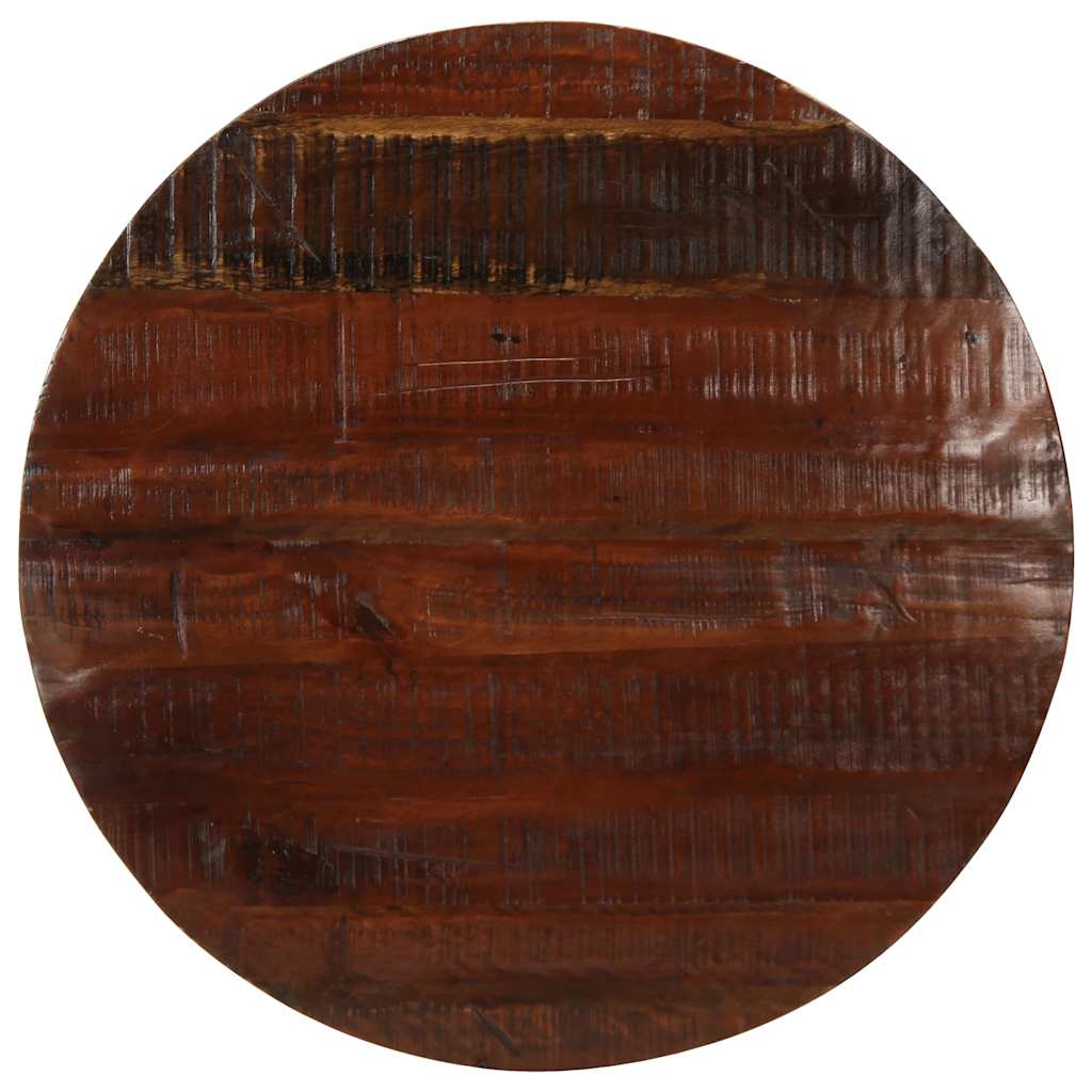 Tafelblad rond Ø 80x3,8 cm massief gerecycled hout is nu te koop bij PeponiXL, paradijselijk wonen!