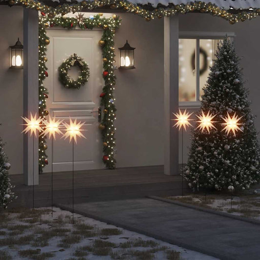 Kerstlampen met grondpin en LED's 3 st 35 cm wit is nu te koop bij PeponiXL, paradijselijk wonen!