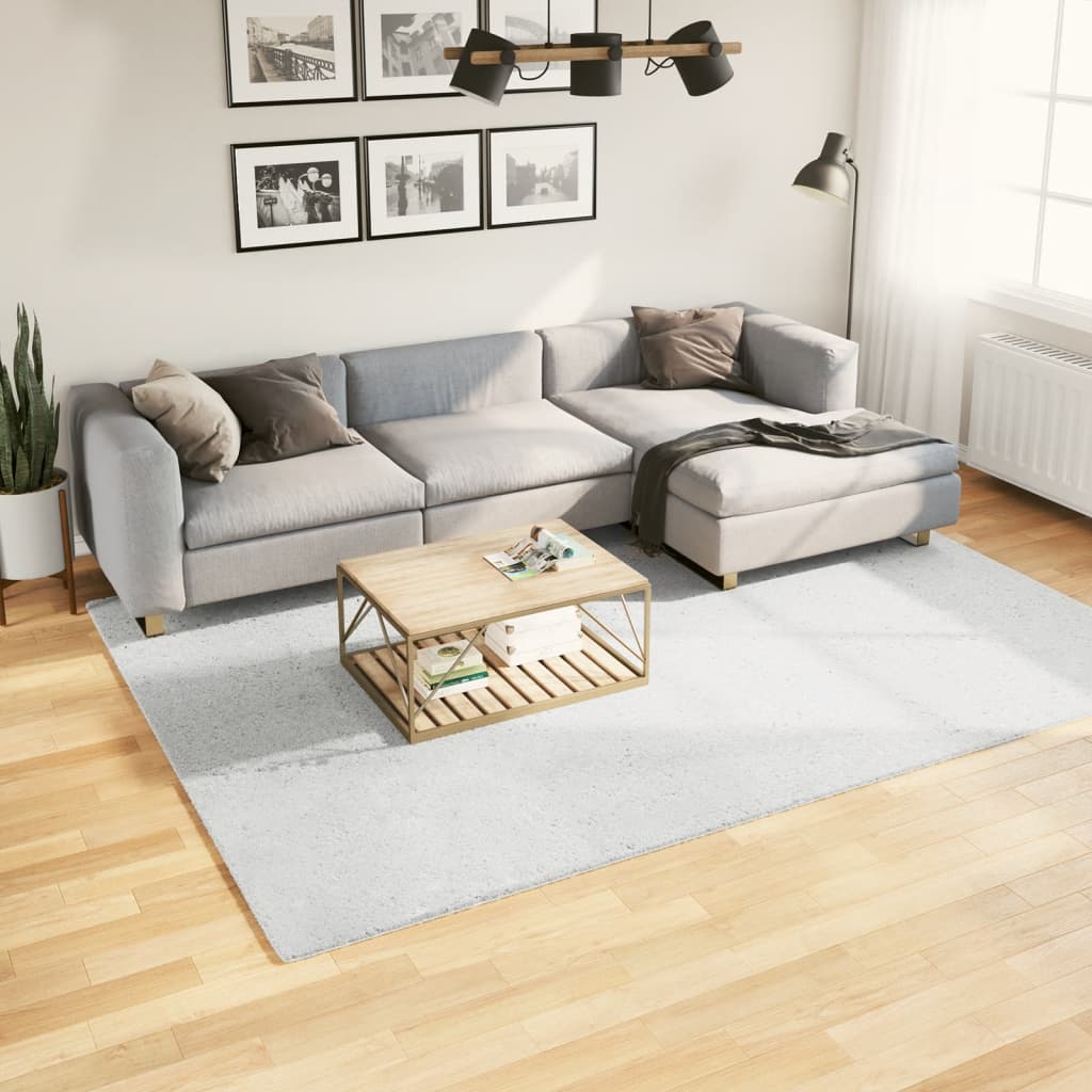 Vloerkleed OVIEDO laagpolig 200x280 cm grijs is nu te koop bij PeponiXL, paradijselijk wonen!