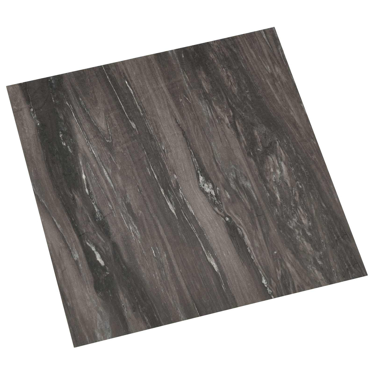 Zelfklevende Vloerplanken 30,5 x 30,5 cm 20 pcs PVC Donkergrijs is nu te koop bij PeponiXL, paradijselijk wonen!