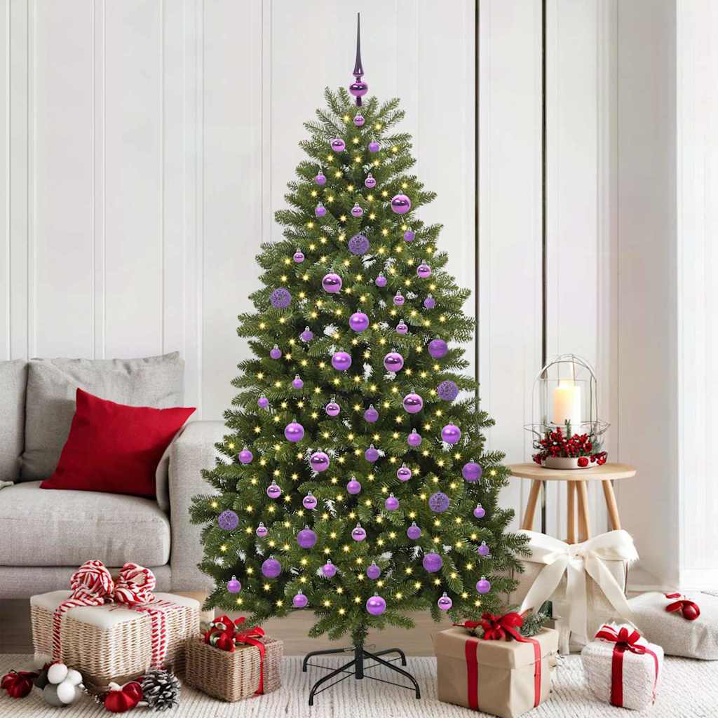 Kunstkerstboom met 300 LED Groen 180 cm PVC en Metaal is nu te koop bij PeponiXL, paradijselijk wonen!