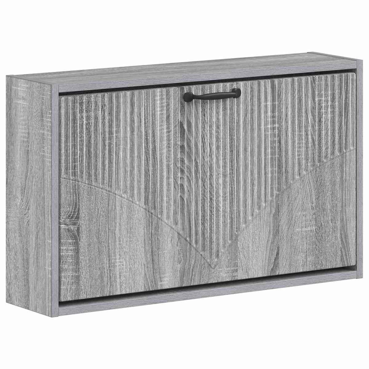 Wandgemonteerde Schoenkast HOORN 71 x 17 x 43 cm Bewerkt hout is nu te koop bij PeponiXL, paradijselijk wonen!