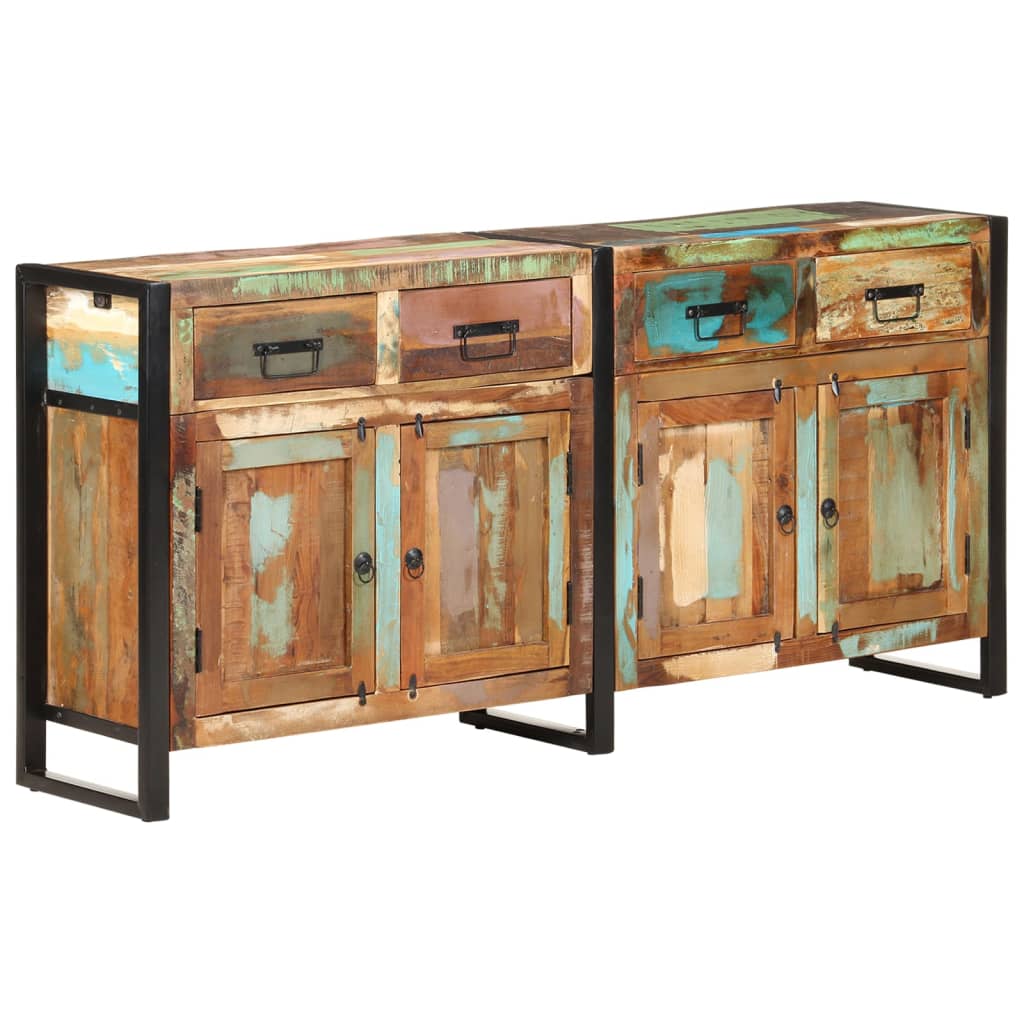 Dressoir 172x35x80 cm massief gerecycled hout is nu te koop bij PeponiXL, paradijselijk wonen!