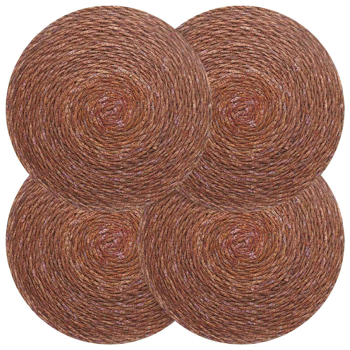 Zeegroene placemats 4 st Bruin 100% Zeegras is nu te koop bij PeponiXL, paradijselijk wonen!