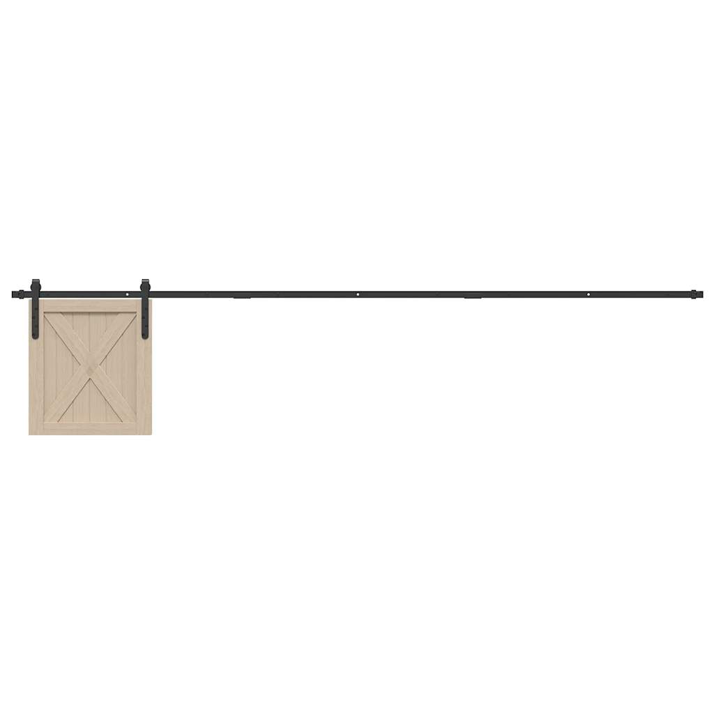 Ophangset voor schuifdeur 244 cm koolstofstaal is nu te koop bij PeponiXL, paradijselijk wonen!