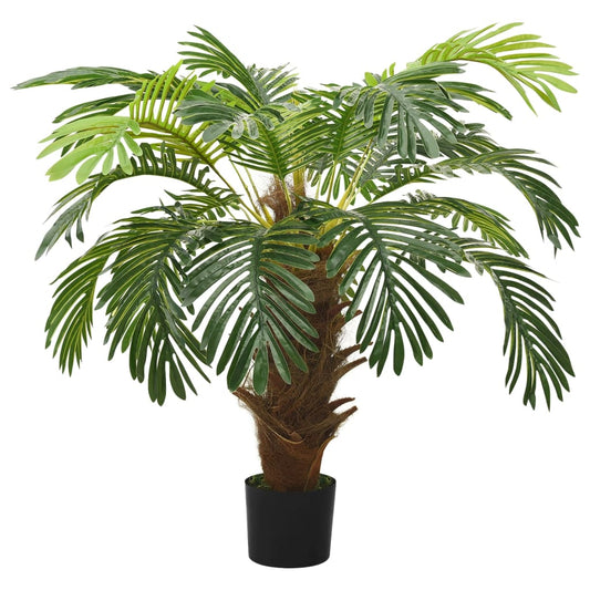 Kunstplant met pot cycaspalm 90 cm groen is nu te koop bij PeponiXL, paradijselijk wonen!