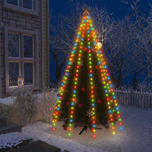 Kerstboomverlichting met 300 LED's meerkleurig net 300 cm is nu te koop bij PeponiXL, paradijselijk wonen!