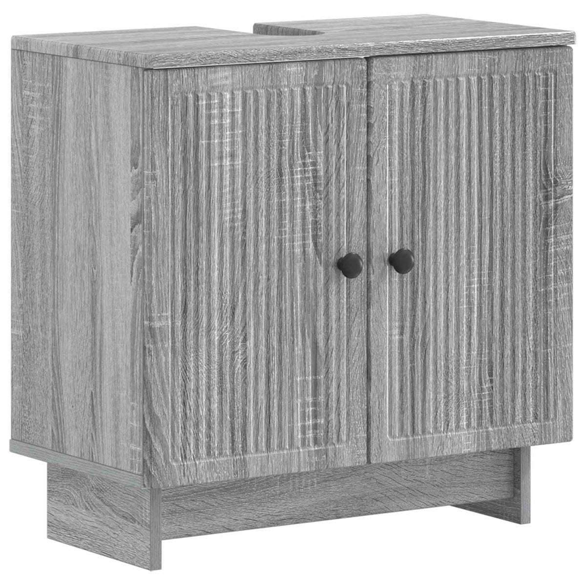 Badkamer wastafelkast EDE Grijs Sonoma 59,5 x 31,5 x 59 cm is nu te koop bij PeponiXL, paradijselijk wonen!