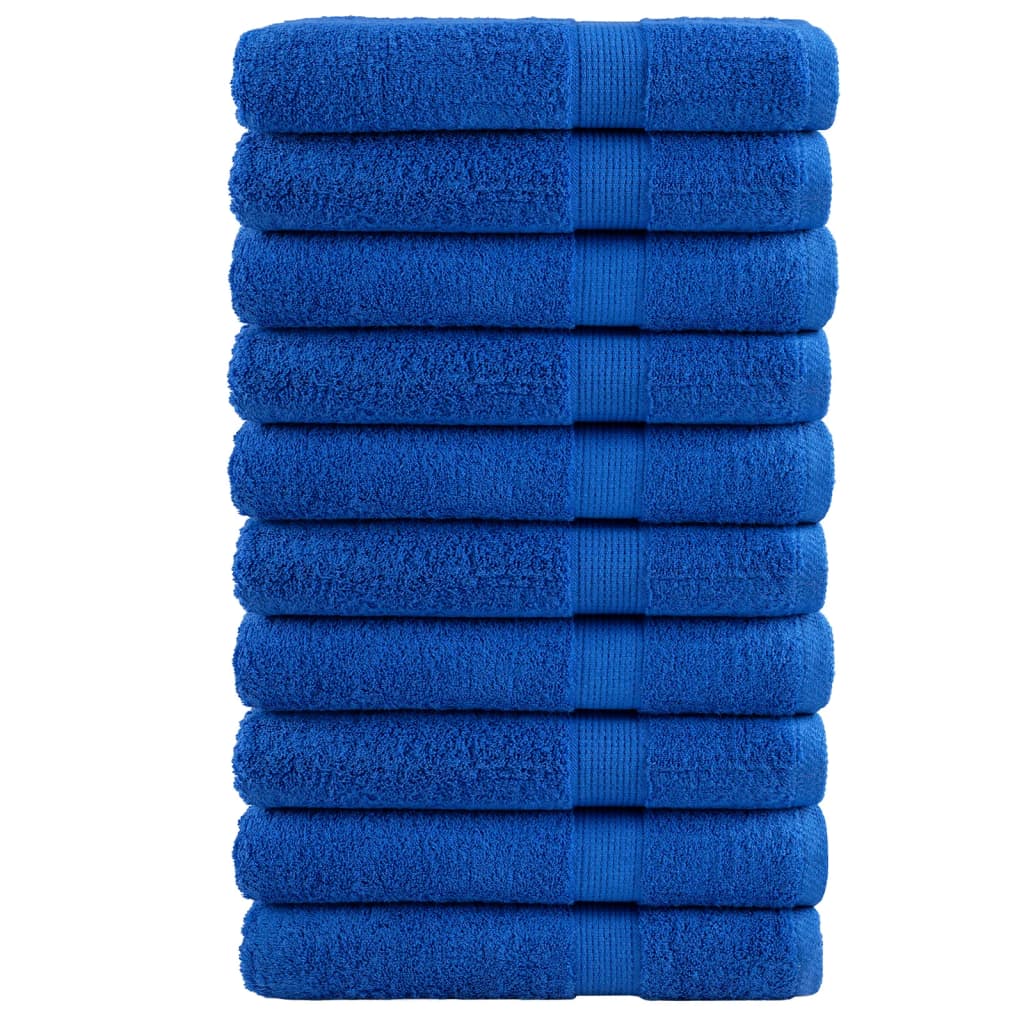 Saunadoeken SOLUND 10 st 600 g/m² 80x200 cm blauw is nu te koop bij PeponiXL, paradijselijk wonen!
