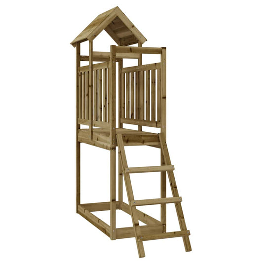 Speelhuis 53x110x214 cm geïmpregneerd grenenhout is nu te koop bij PeponiXL, paradijselijk wonen!
