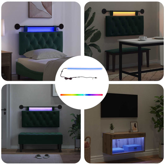 LED-strip 55 cm Meerkleurig PVC is nu te koop bij PeponiXL, paradijselijk wonen!