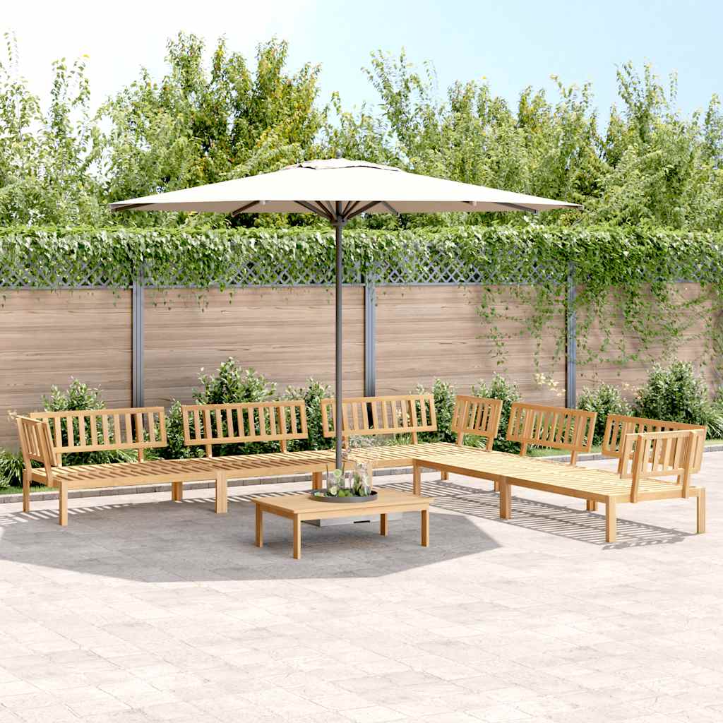 6-delige Loungeset pallet massief acaciahout is nu te koop bij PeponiXL, paradijselijk wonen!