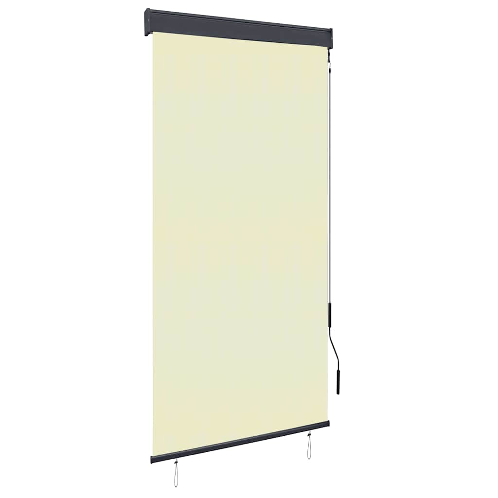 Rolgordijn voor buiten 100x250 cm crème is nu te koop bij PeponiXL, paradijselijk wonen!
