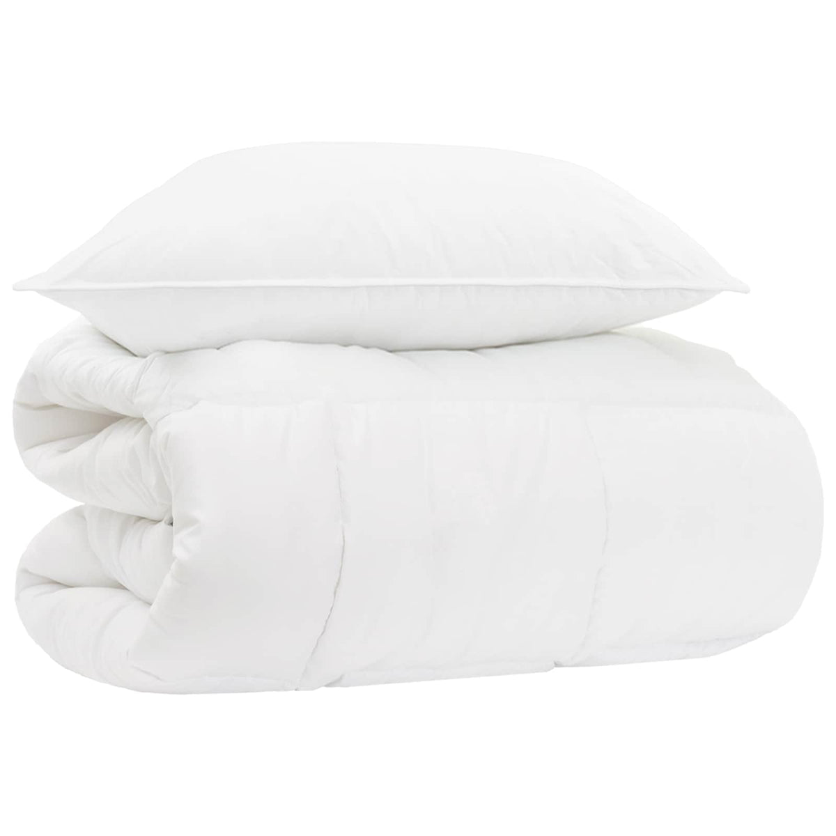 Dekbed en Hoofdkussen Set 2 st Wit Bamboevezel is nu te koop bij PeponiXL, paradijselijk wonen!