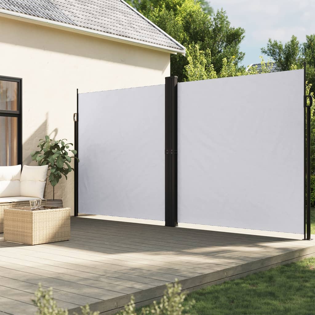 Windscherm uittrekbaar 200x1200 cm wit is nu te koop bij PeponiXL, paradijselijk wonen!
