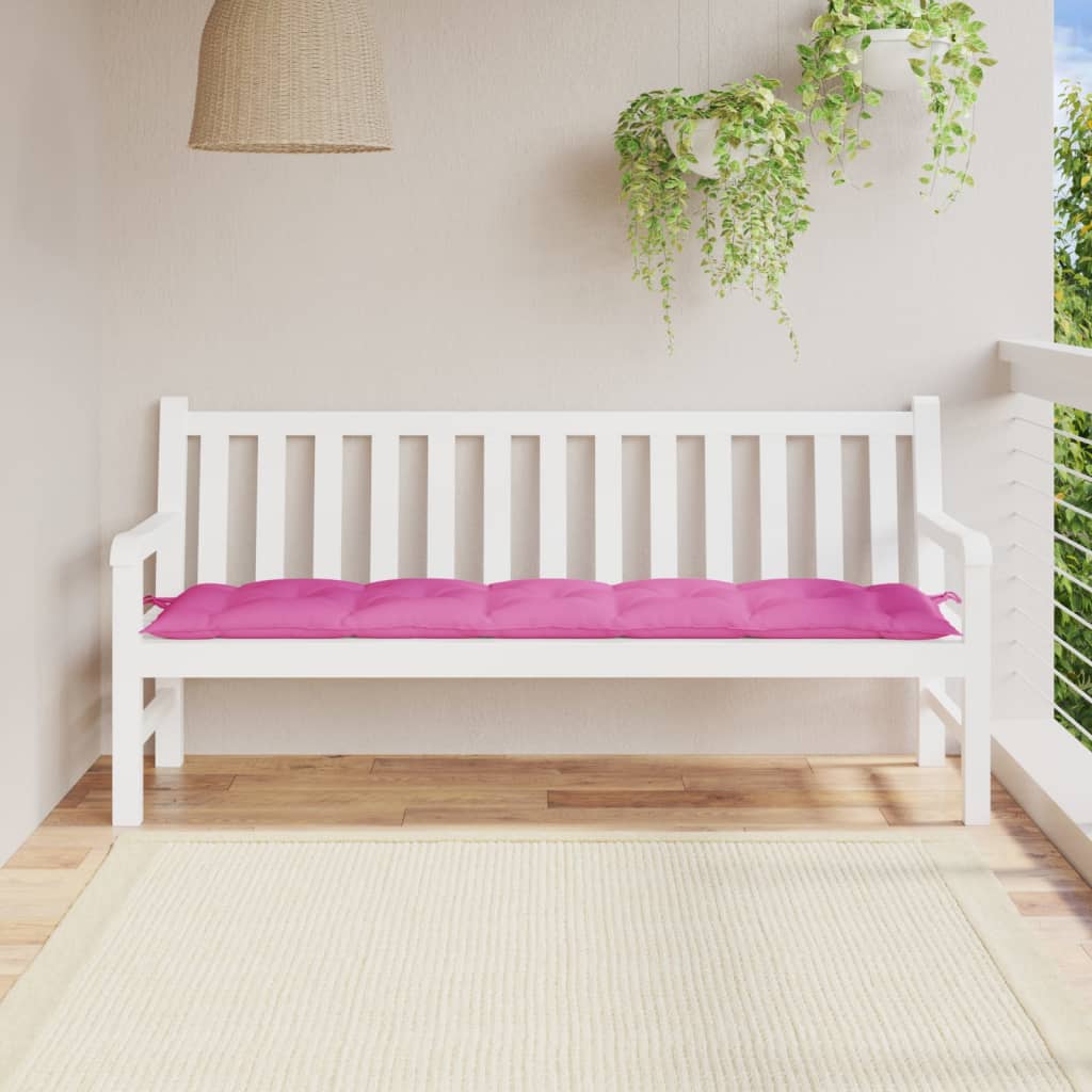 Tuinbankkussen 180x50x7 cm oxford stof roze is nu te koop bij PeponiXL, paradijselijk wonen!