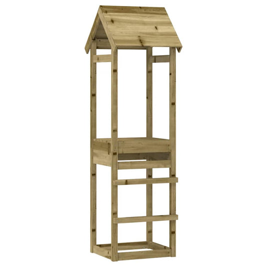 Speeltoren 53x46,5x194 cm geïmpregneerd grenenhout is nu te koop bij PeponiXL, paradijselijk wonen!