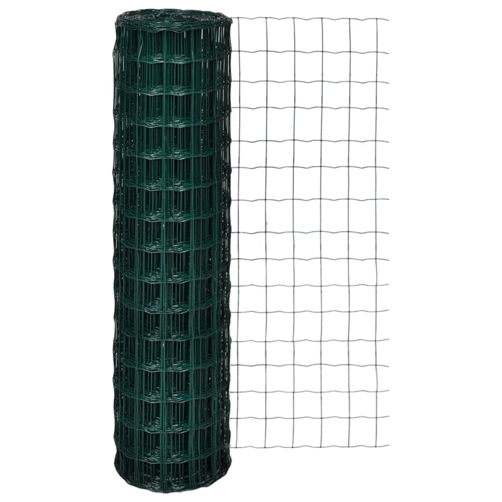 Euro hek 10x1,5 m staal groen is nu te koop bij PeponiXL, paradijselijk wonen!