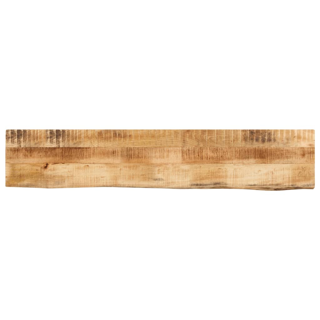 Tafelblad met natuurlijke rand 180x20x3,8 cm massief mangohout is nu te koop bij PeponiXL, paradijselijk wonen!