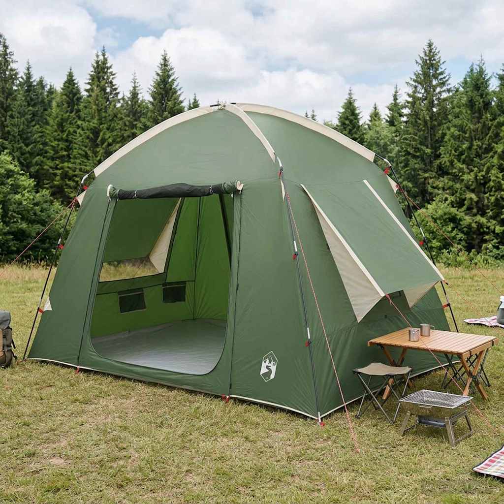 Huisje Tent met dak Groen 210 x 210 x 138 cm Polyester is nu te koop bij PeponiXL, paradijselijk wonen!