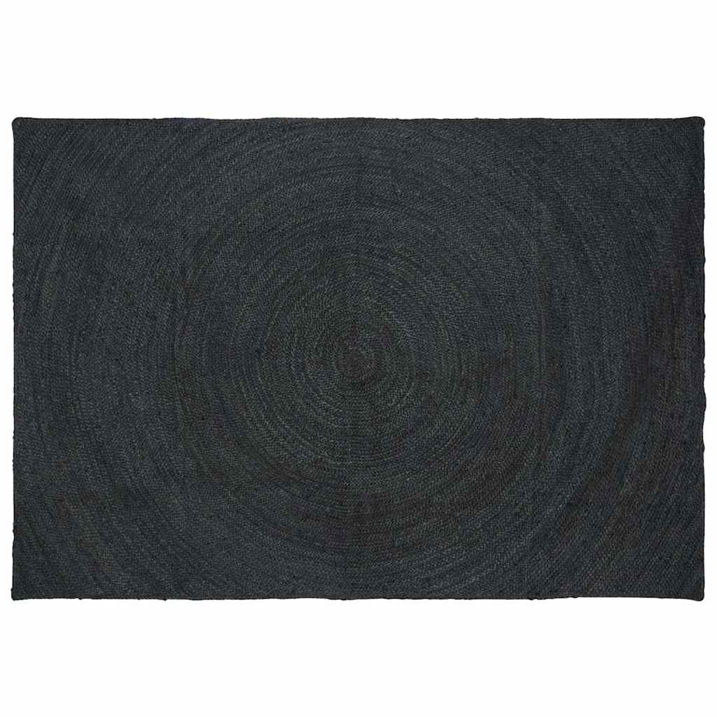 Vloerkleden Rechthoekig Donkergrijs 200 x 290 cm Jute is nu te koop bij PeponiXL, paradijselijk wonen!