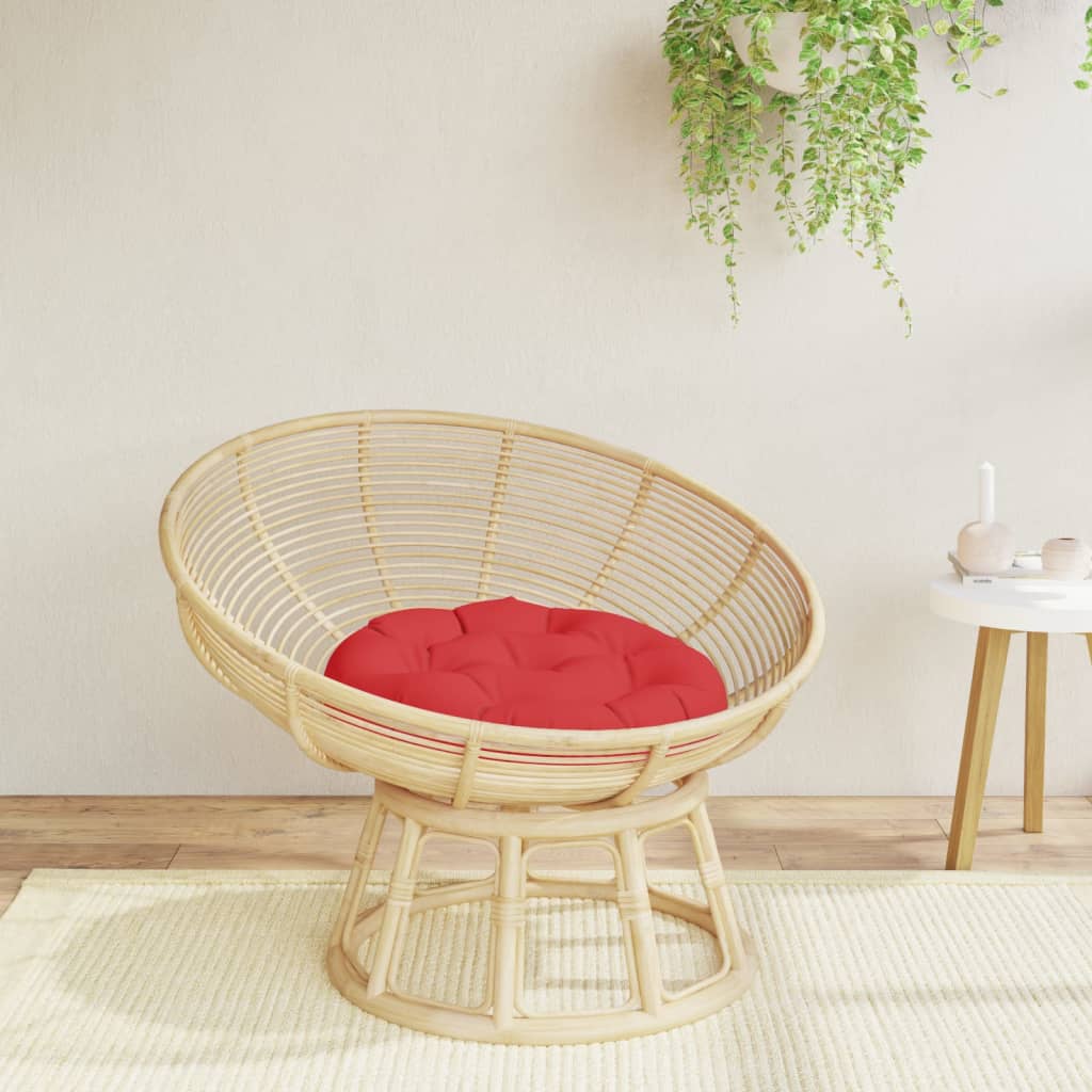 Zitkussen rond Ø 60x11 cm oxford stof rood is nu te koop bij PeponiXL, paradijselijk wonen!