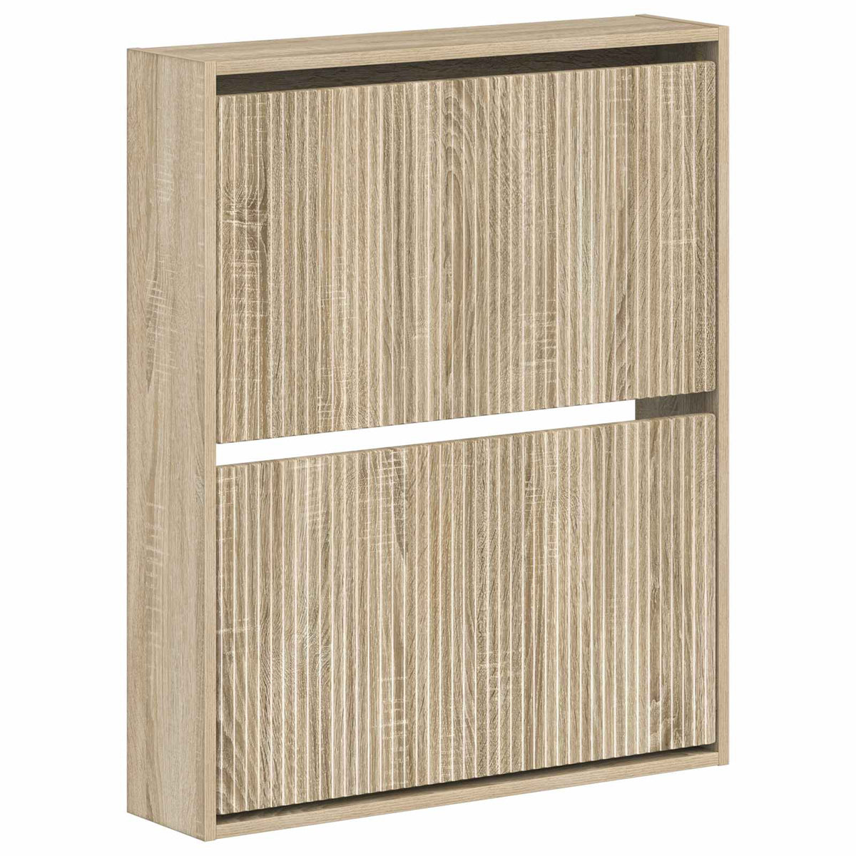 Wandgemonteerde Schoenkast ARNHEM 71 x 17 x 86 cm Bewerkt hout is nu te koop bij PeponiXL, paradijselijk wonen!
