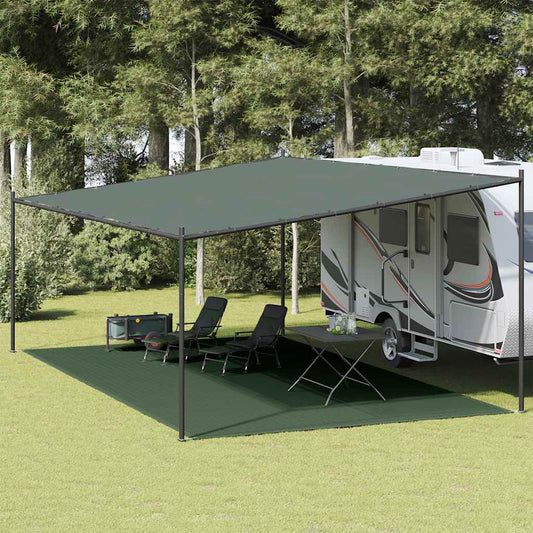 Tenttapijt 400x700 cm HDPE donkergroen is nu te koop bij PeponiXL, paradijselijk wonen!
