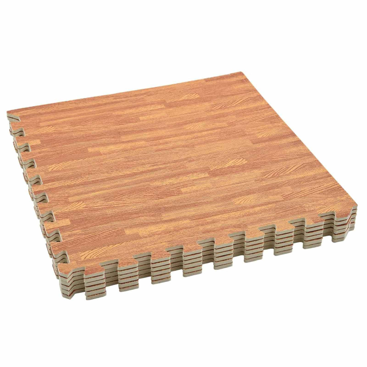 Zwembad Grondmat 6 pcs Bruin 4,32 ㎡ EVA Schuim is nu te koop bij PeponiXL, paradijselijk wonen!