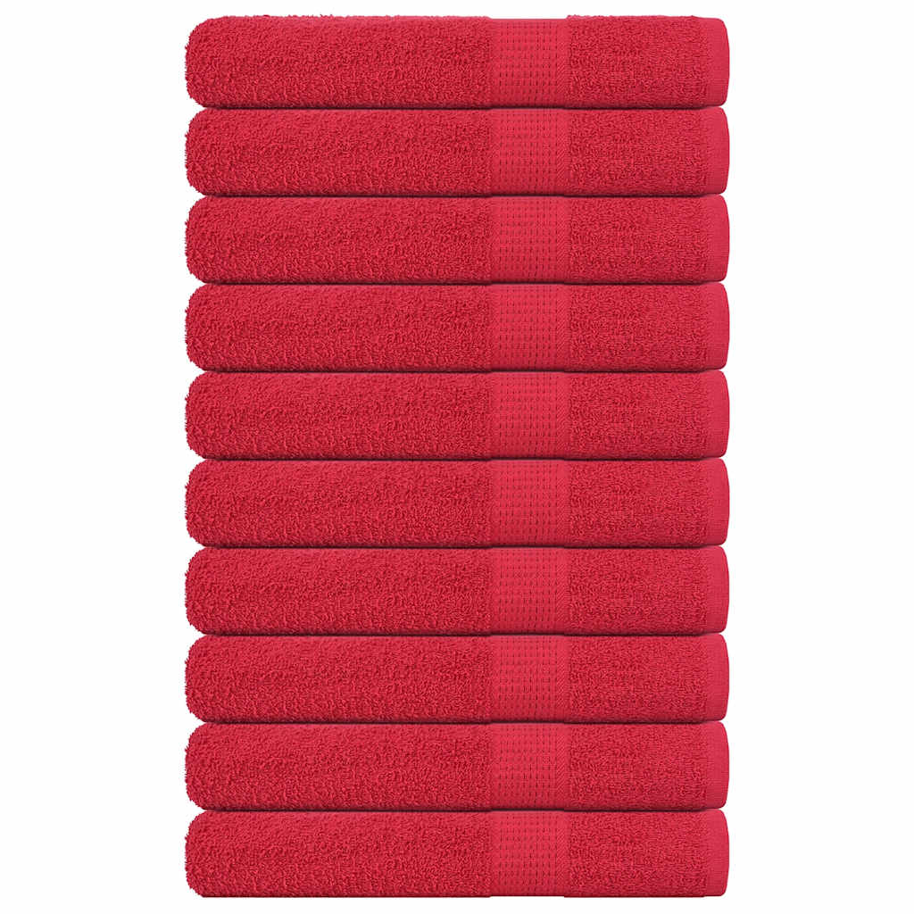 Saunahanddoeken FROGN 10 st 80x200 cm 360 g/m² rood is nu te koop bij PeponiXL, paradijselijk wonen!