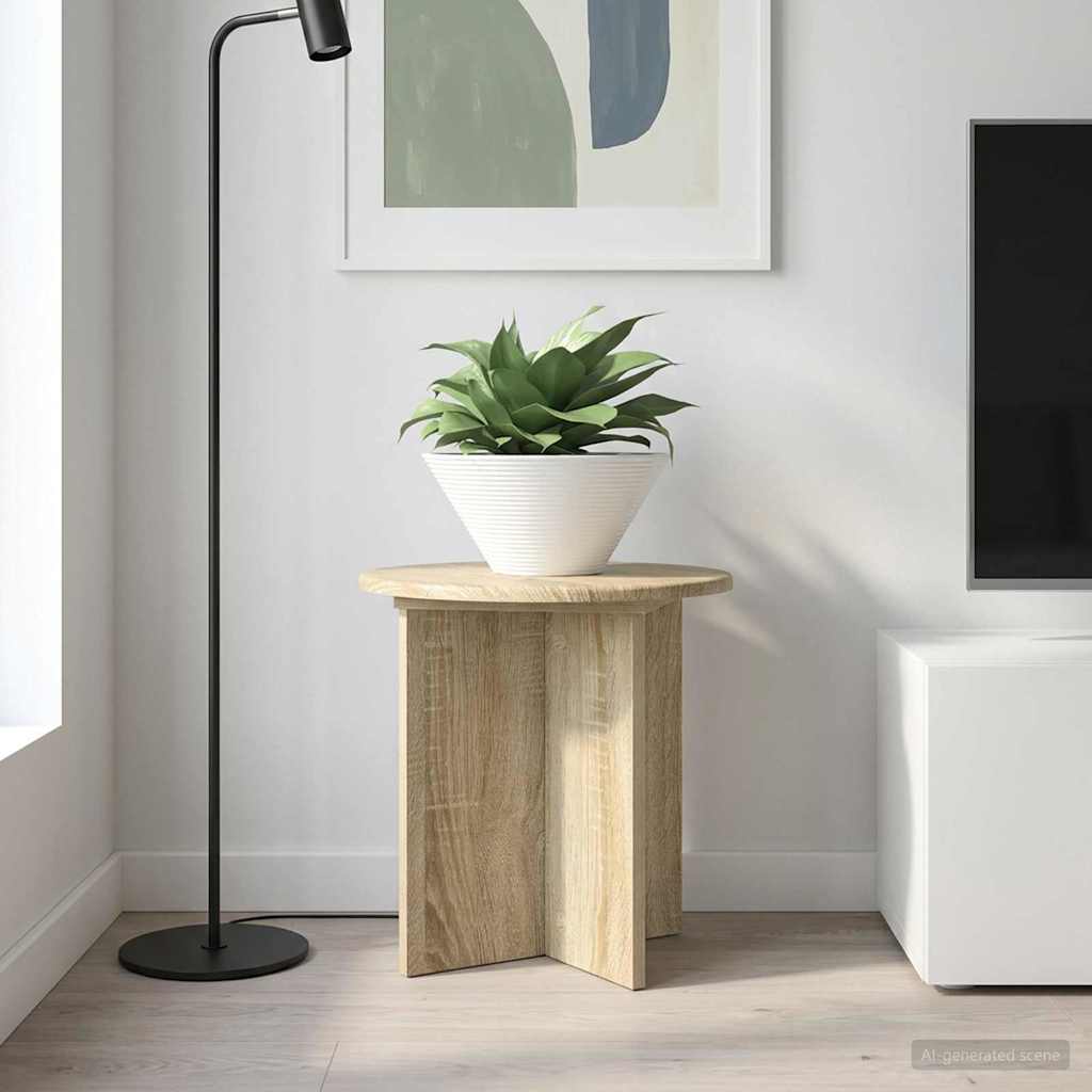 Plantenstandaard 2 pcs Sonoma Eiken 40 x 40 x 40 cm is nu te koop bij PeponiXL, paradijselijk wonen!