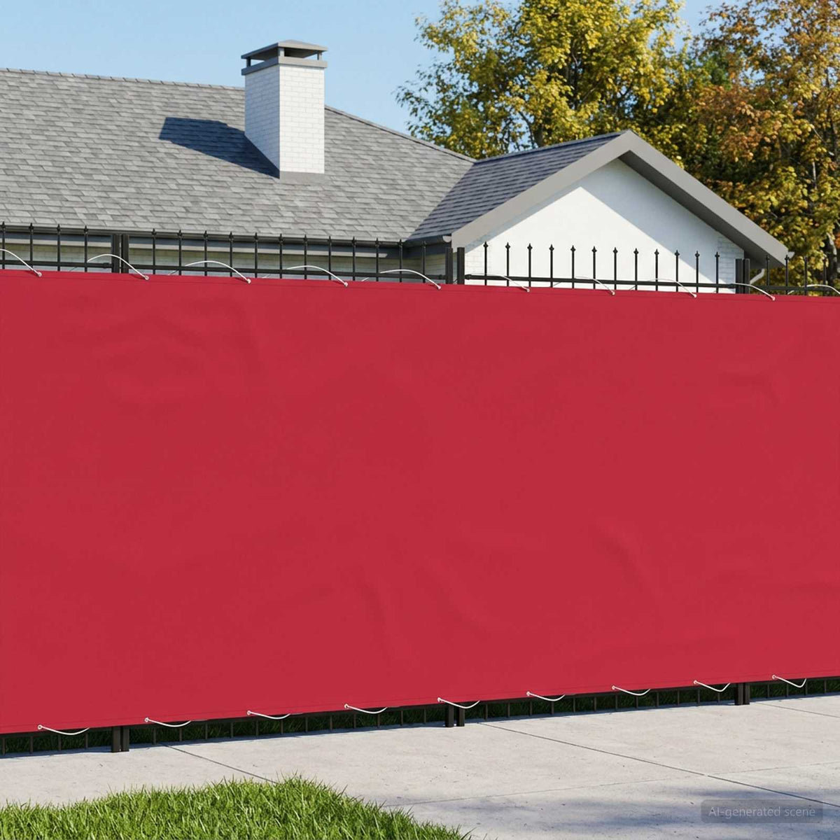 Balkon Privacy Scherm 180 x 700 cm Stof met PU-coating is nu te koop bij PeponiXL, paradijselijk wonen!