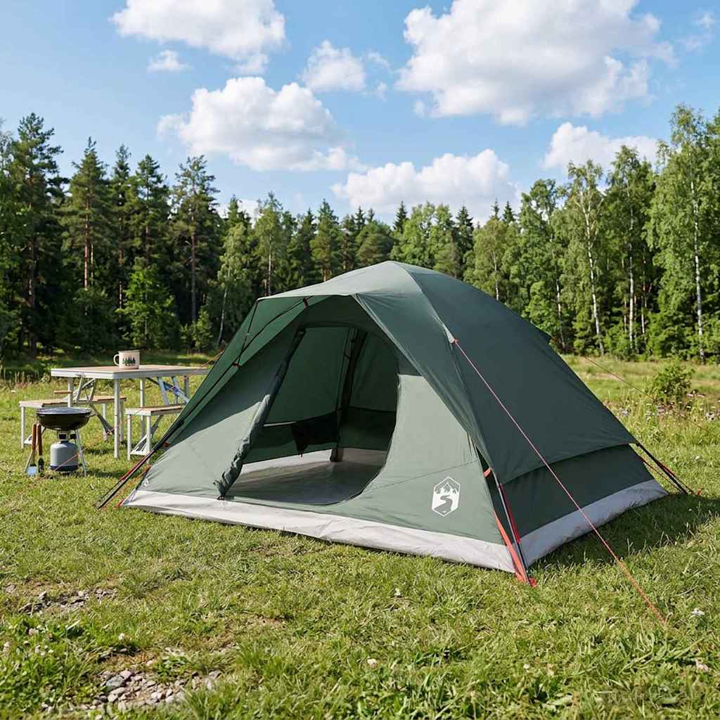 Directe Tent Legergroen 305 x 215 x 140 cm Polyester en staal is nu te koop bij PeponiXL, paradijselijk wonen!