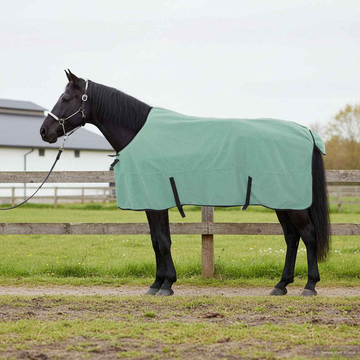 Paardendeken Speciale Groen 155 cm Polyester is nu te koop bij PeponiXL, paradijselijk wonen!