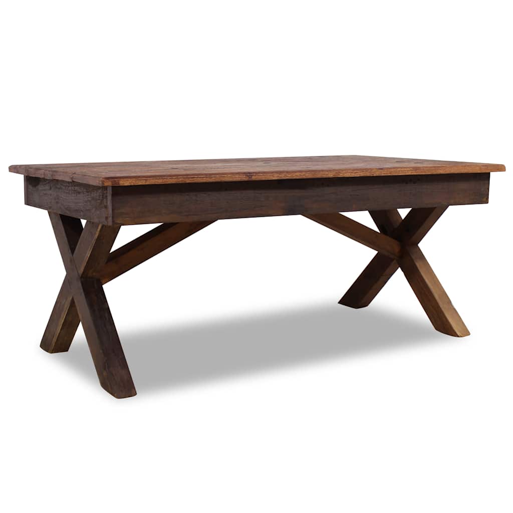 Salontafel 110x60x45 cm gemengd gerecycled hout is nu te koop bij PeponiXL, paradijselijk wonen!