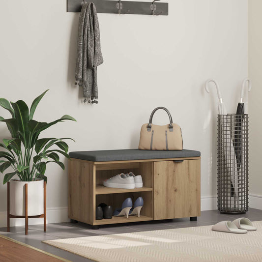 Halbank Artisan Eik 80 x 38 x 46 cm is nu te koop bij PeponiXL, paradijselijk wonen!