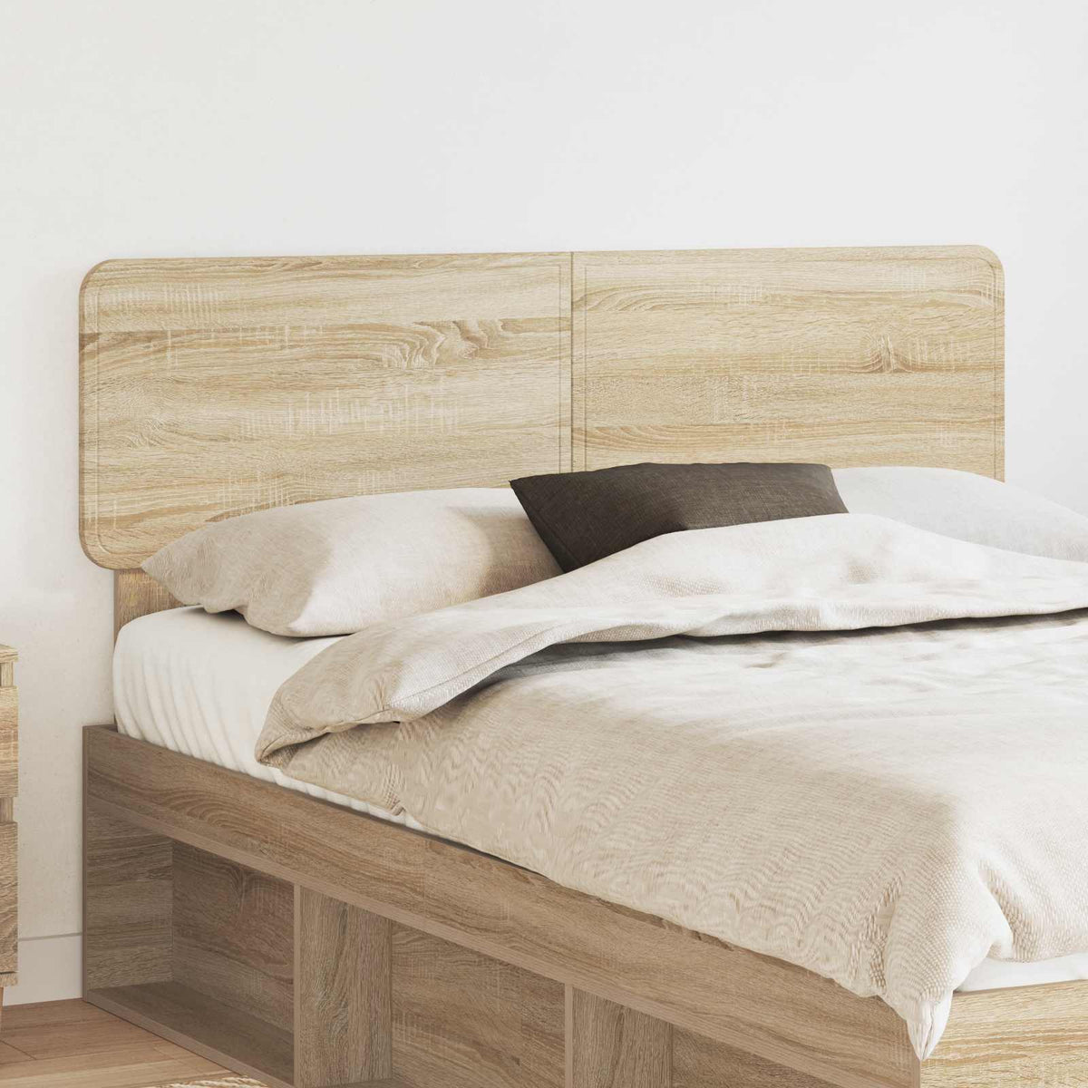 Hoofdbord Sonoma Eiken Bewerkt hout is nu te koop bij PeponiXL, paradijselijk wonen!