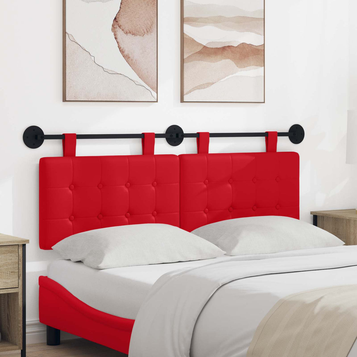 Hangend hoofdbord Kunstleer is nu te koop bij PeponiXL, paradijselijk wonen!